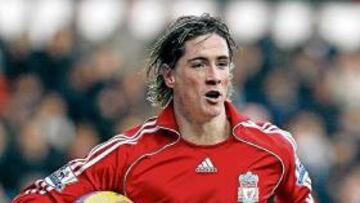 <b>REY DEL GOL. </b>Torres celebra uno de sus 21 goles en la Premier.