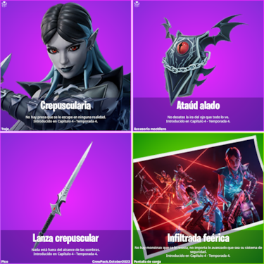 Crepuscularia es la nueva skin del Club de Fortnite de octubre 2023: todos los detalles