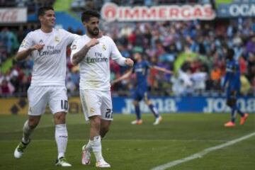 James uno de los más destacados en la victoria sobre el Getafe 