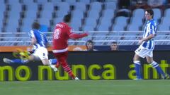 Cumpleaños del 'Pitbull': su olvidado golazo a Bravo en un Real Sociedad-Sevilla