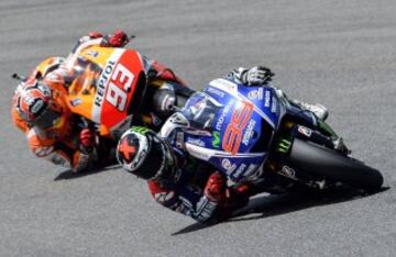 Jorge Lorenzo y Marc Márquez. 