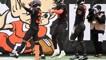 The Browns swept the Dolphins aside at Huntington Bank Field.