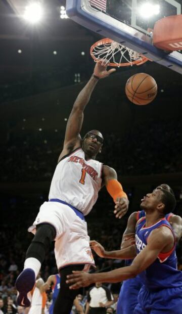 Amar'e Stoudemire (Knicks). 