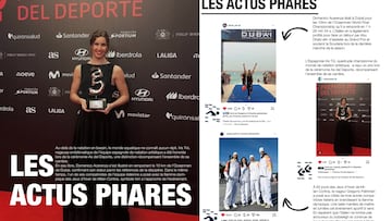 El Premio AS del Deporte a Iris Tió estrena la Paris 2026 Magazine