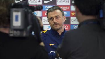 Luis Enrique in today's press conference