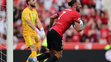 Vedat Muriqi, delantero del RCD Mallorca