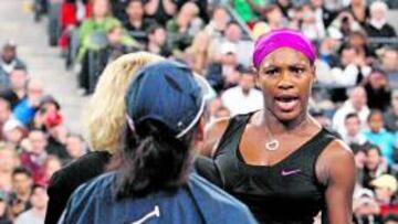 <b>ADIÓS. </b>Serena se despide del US Open en semifinales.