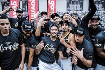 El festejo del título de Fuerza Regia en la LNBP, en imágenes