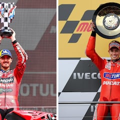 Bagnaia mejora a Stoner