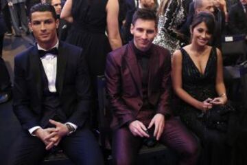 Cristiano Ronaldo y Lionel Messi.