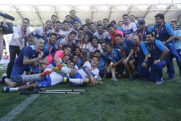 Las postales del campeón