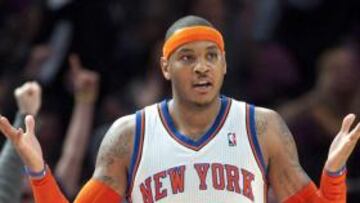 39 puntos de Anthony taponan la crisis de los Knicks