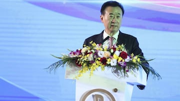 El presidente del Grupo Wanda, Wang Jianlin