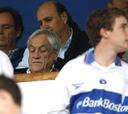 Sebastián Piñera sorprende y asiste al clásico universitario