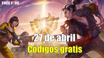 Códigos Free Fire de hoy 27 de abril de 2022; todas las recompensas gratis