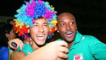 Neymar, durante el Carnaval del año pasado.