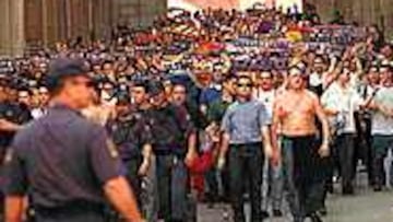 Se espera la llegada de ultras a Barcelona.