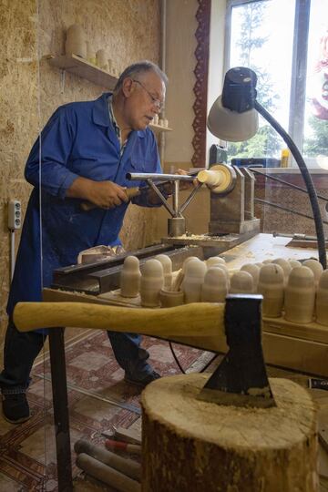 Los fabricantes de matrioshkas han creado una edici¨®n especial para el Mundial.