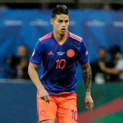 James, incluido en el 11 ideal de la Copa América 2019