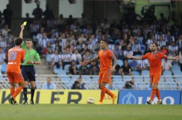 Tarjeta amarilla para Andre Gomes