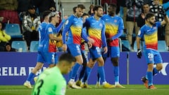 El Andorra atropella al Lugo y hace disfrutar a Piqué