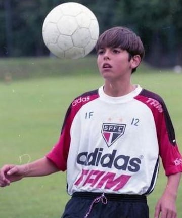 10 fotos inéditas de Ricardo Kaká, la estrella brasileña