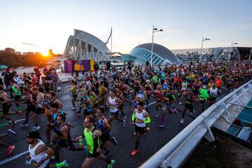 La Maratón Valencia Trinidad Alfonso EDP, en imágenes