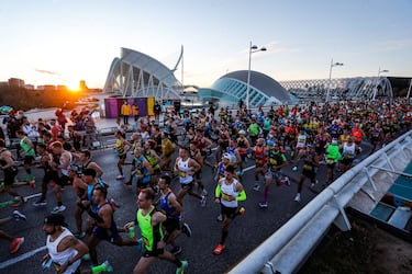 La Maratón Valencia Trinidad Alfonso EDP, en imágenes
