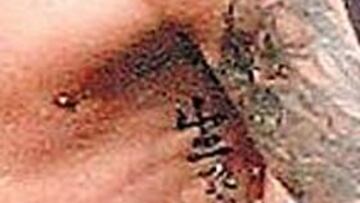 Beckham estrena su 18º tatuaje