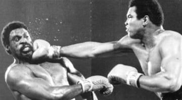Muhammad Ali contra Ron Lyle en Las Vegas en 1975.
