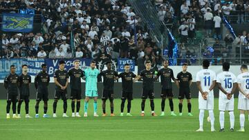 Minuto de silencio del Arsenal