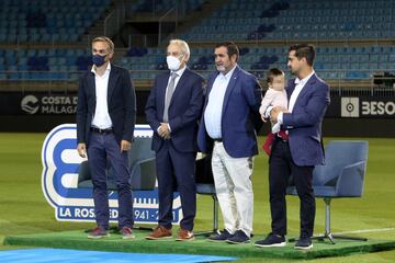 El Málaga celebró el 80 aniversaroi del estadio de La Rosaleda.