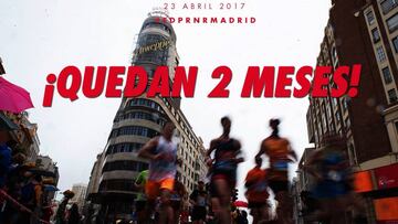 ¡2 meses para la Maratón de Madrid y el relevo '42 contra 1'!