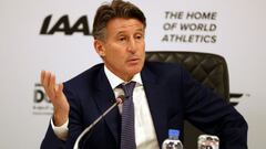 Sebastian Coe, presidente de World Athletics.