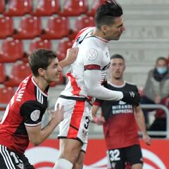 Falcao juega y Rayo avanza a octavos de Copa del Rey