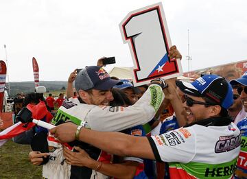 Ignacio Casale ganador en la categoría de  quad