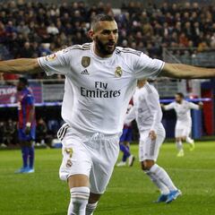 Benzema supera a Puskas: lleva 157 goles en Liga con el Madrid