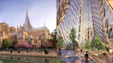 Luego del terrible incendio del pasado 15 de abril que acabó con gran parte del techo de la Catedral de Notre Dame, arquitectos y diseñadores propusieron nueva imagen.