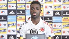 Davinson S&aacute;nchez, precavido con el ataque de Argentina