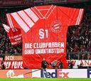 La afición del Bayern protesta: “Los colores del club son inviolables”