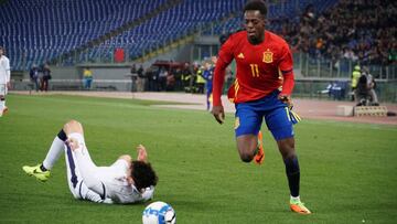 I&ntilde;aki Williams durante este Europeo sub-21.