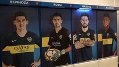 Decoran el vestuario donde Boca preparará la final de Copa