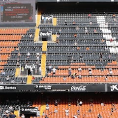 Sanitat vacunará sin cita previa en los partidos del Valencia-Real Madrid y Elche-Levante
