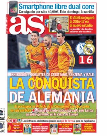 Las portadas de AS de febrero