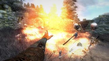 Más imágenes y detalles sobre el sistema de magia de Oblivion