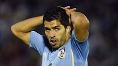 DT de Uruguay afirma que Suárez será suplente ante Chile