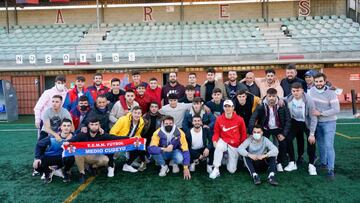 El Solares, antes de recibir al Espanyol en la Copa del Rey.