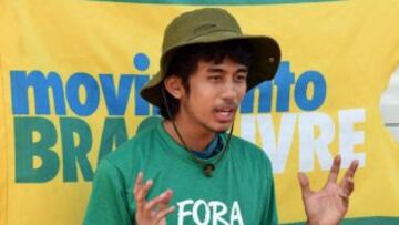 Kim Kataguiri es un activista político brasileño fundador del Movimiento de Liberación de Brasil de 19 años.