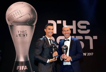 Cristiano Ronaldo after winning 'The Best': "I want seven individual awards"