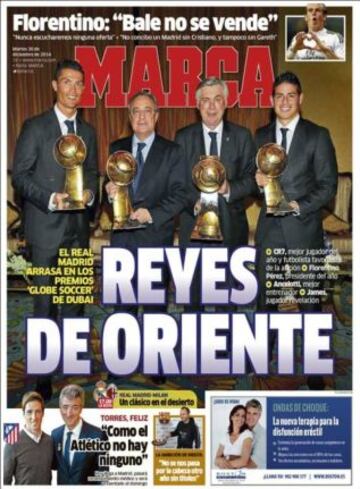 Portadas de la prensa deportiva